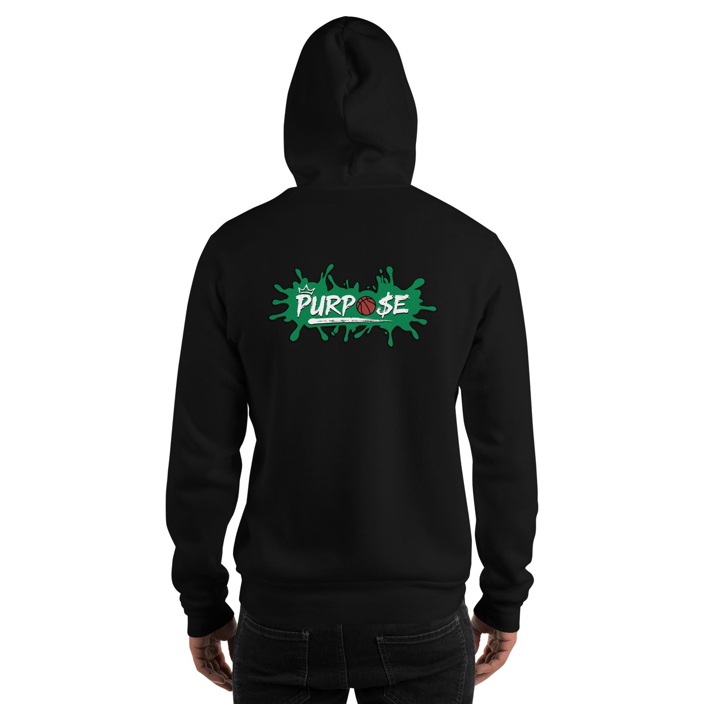 the boston - themed " purpose " hoodie ( unisex )